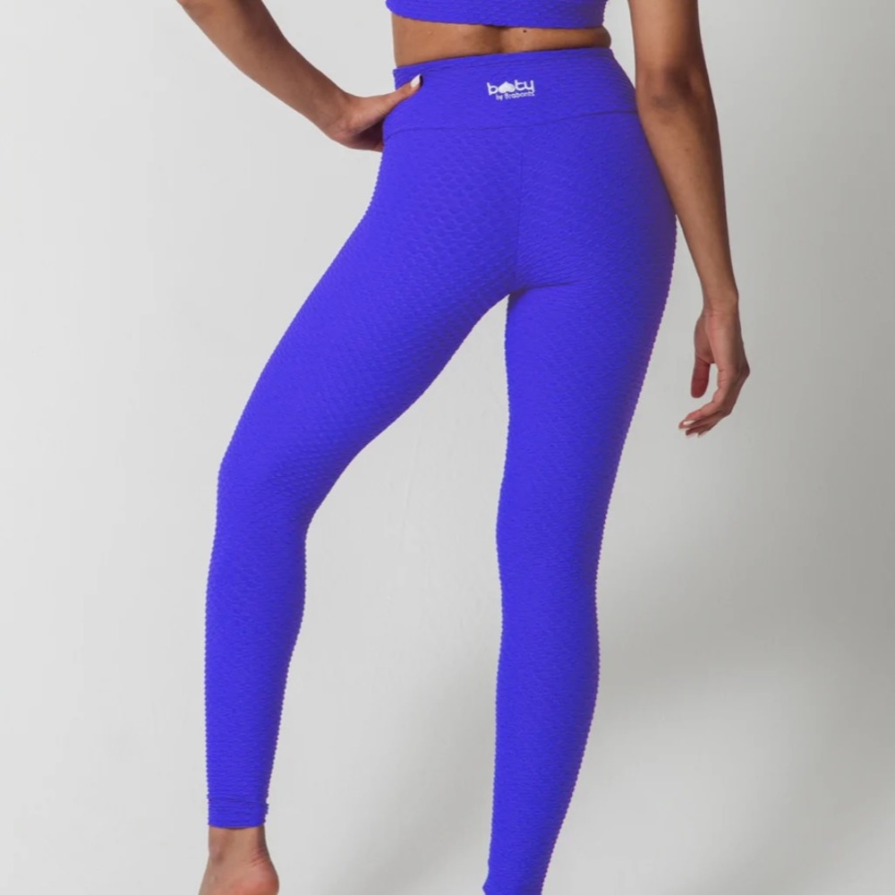Booty By Brabrants Croco Skin Legging Blue